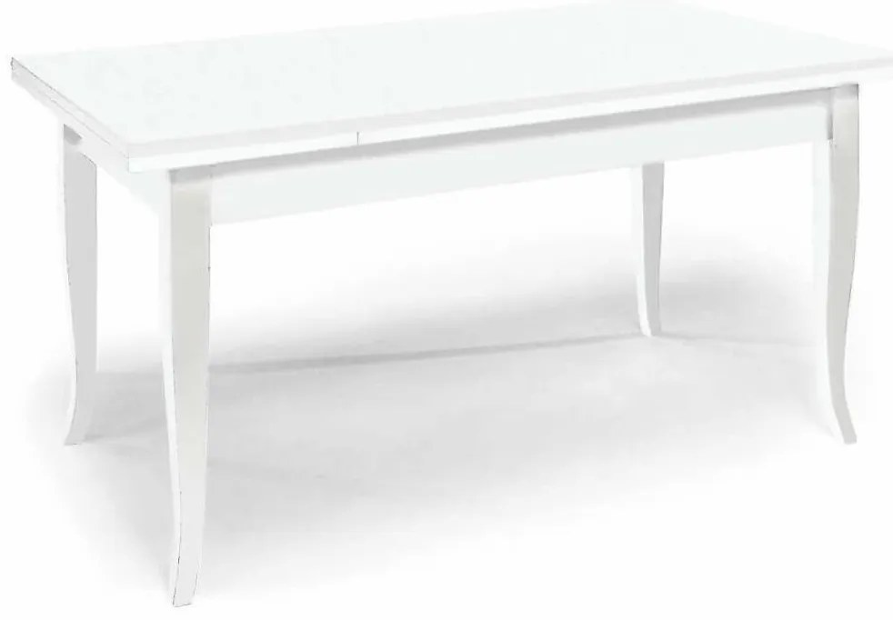 DONNY - tavolo consolle allungabile in legno massello cm 80 X 80/115/150