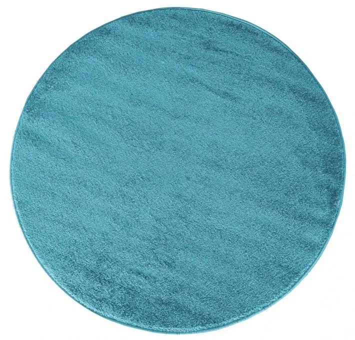 Tappeto rotondo blu Larghezza: 100 cm | Lunghezza: 100 cm