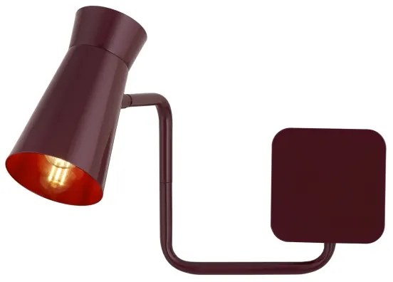 Argon 8881 - Applique da parete LORD 1xE14/7W/230V bordeaux