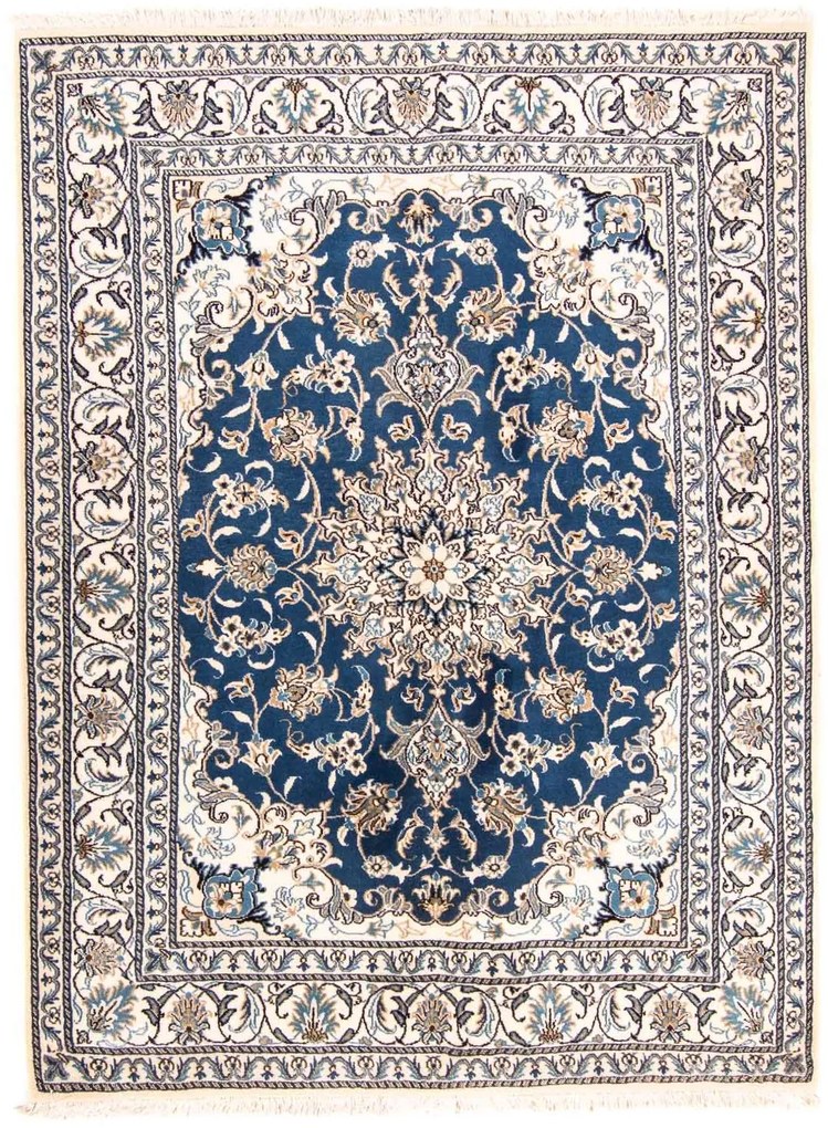 Nain Tappeto persiano 200x150 Beige (Iran) Annodato A Mano