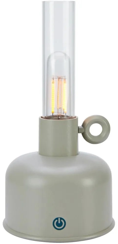 Markslöjd 108921 - LED Dimmerabile ricaricabile lampada ASTRID LED/2W/1200 mAh IP44 grigio