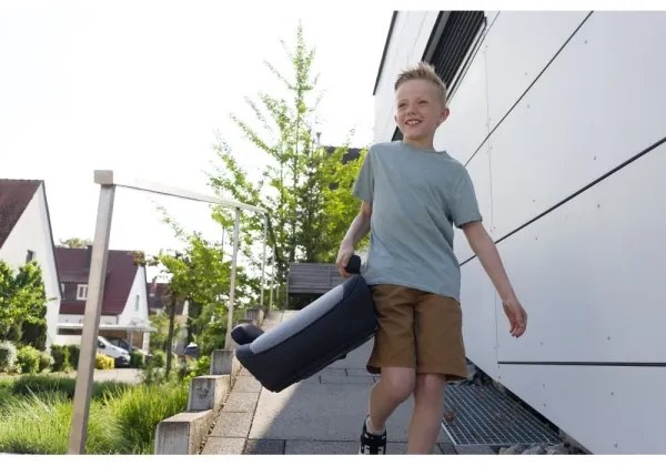 OSANN - Seggiolino rialzato per auto LUX ISOFIX i-Size 126-150 cm Grigio Universe