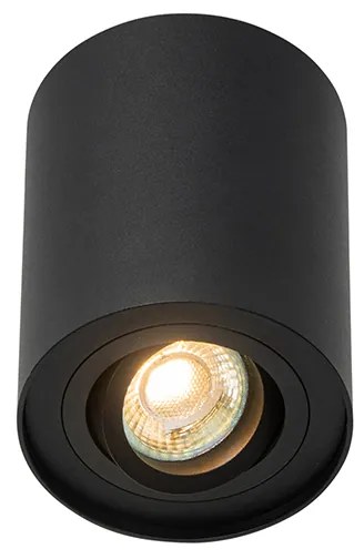 Faretto da soffitto intelligente nero regolabile con Wi-Fi GU10 - Rondoo up