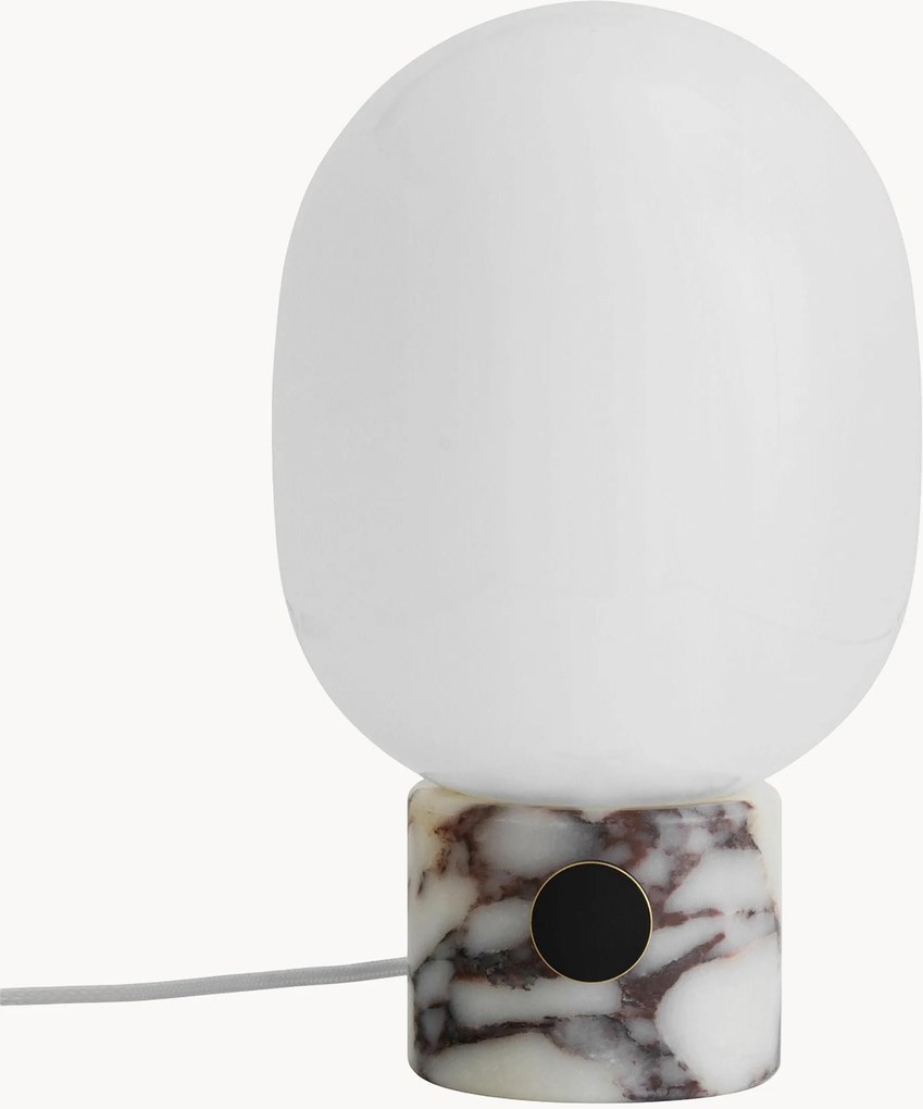Lampada da tavolo piccola con luce regolabile JWDA, alt. 32 cm