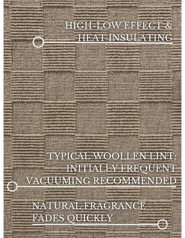 Passatoia beige in lana tessuta a mano 80x200 cm Scala – Villeroy&amp;Boch