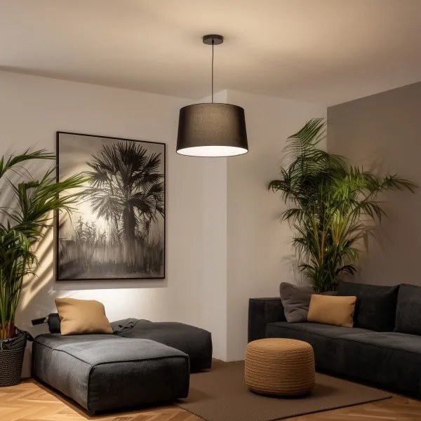 Paralume universale KERIA Ø 45 cm nero