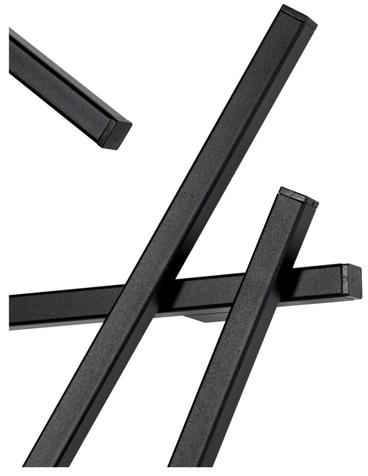 Attaccapanni da parete nero in metallo 79 cm Matches – Spinder Design