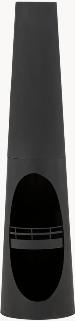 Caminetto da giardino con deposito per legna Bastian