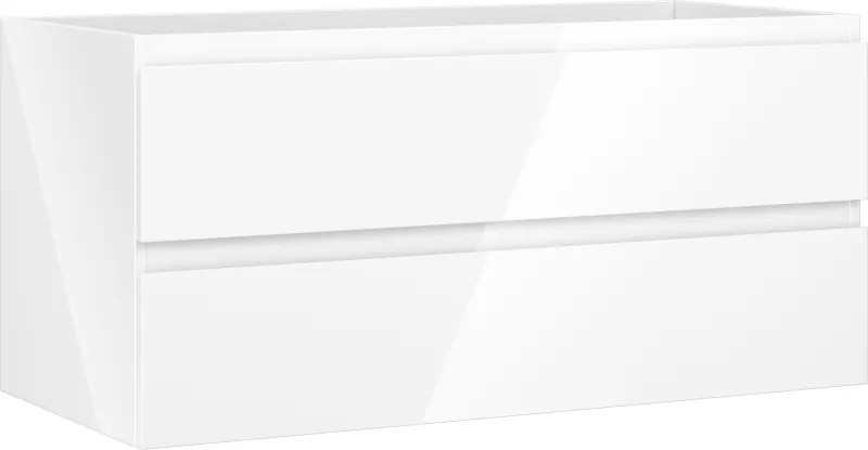 Mexen Orio mobile da bagno sottolavabo 100 cm, 2 cassetti, bianco lucido - 91A10-10047-2-BFF00