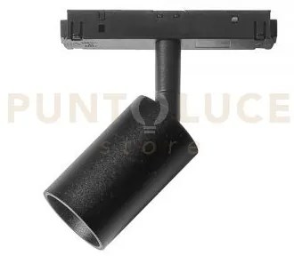 Modena sp/p - faretto proiettore regolabile nero per binari 48v inc...