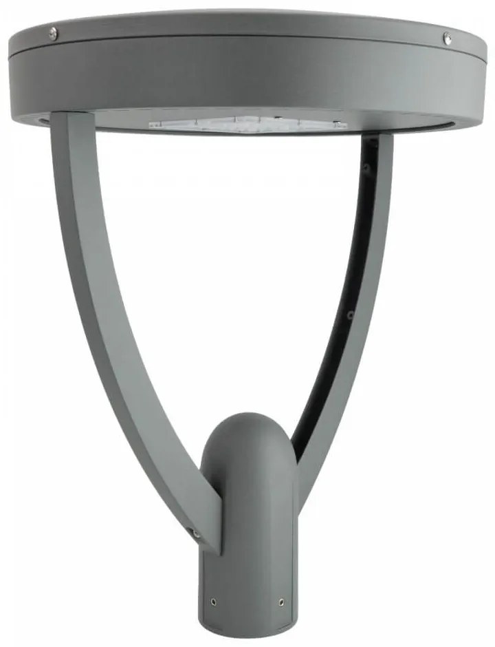 Lampione Stradale 65W, Dual Gray,1-10V, Programmabile,driver Philips Colore  Bianco Caldo 2.700K