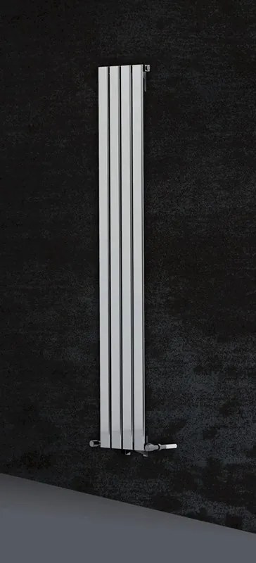 Termoarredo radiatore bagno 180x30cm con elementi piatti modello Kam-370 - KAMALU