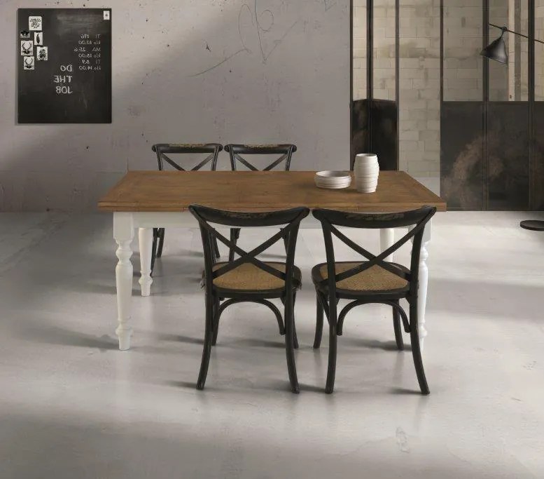 Tavolo GIGLIO in rovere allungabile 160&#215;85 cm &#8211; 240&#215;85 cm
