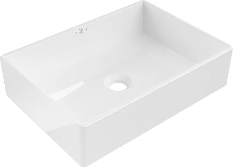 Mexen Goya lavabo da appoggio 45 x 32 cm, bianco - 22184500