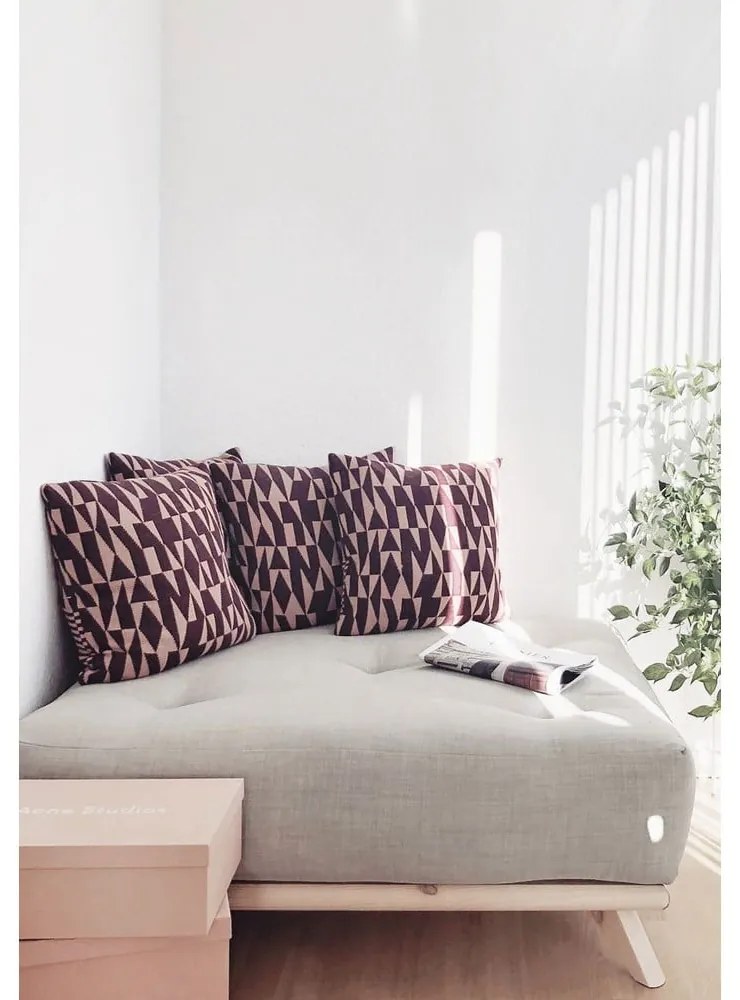 Poggiapiedi Natural Clear/Clay Brown Senza - Karup Design