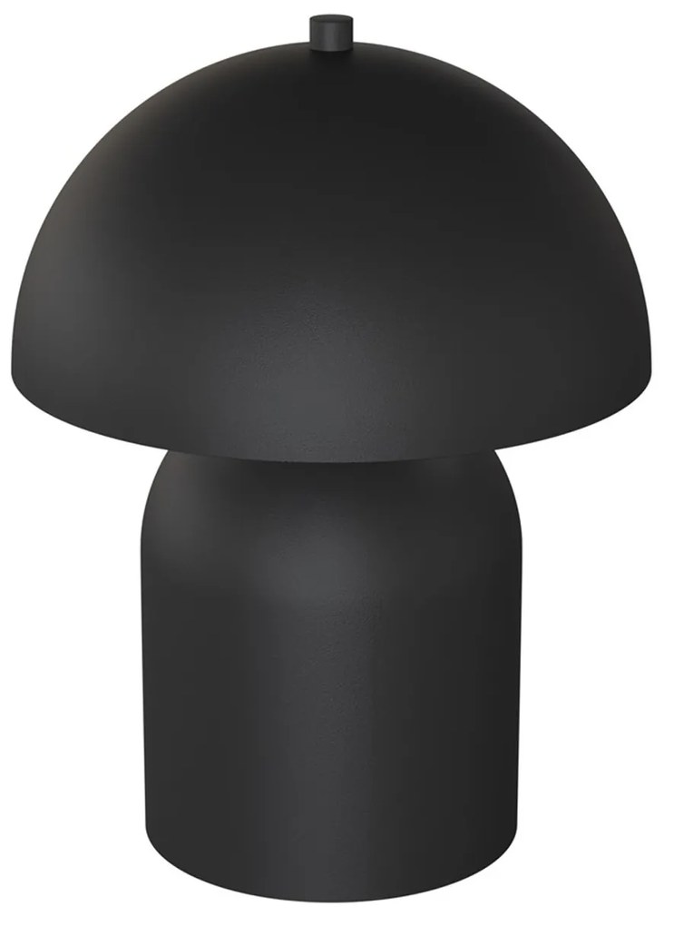 Lampada Da Tavolo Moderna Hera Acciaio Nero 2 Luci G9 Ip20