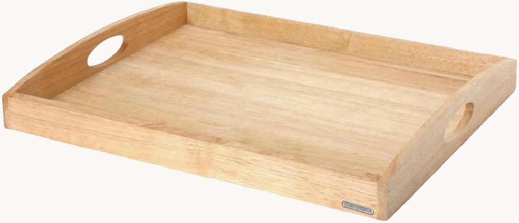 Vassoio da portata in legno di caucciù Pauline