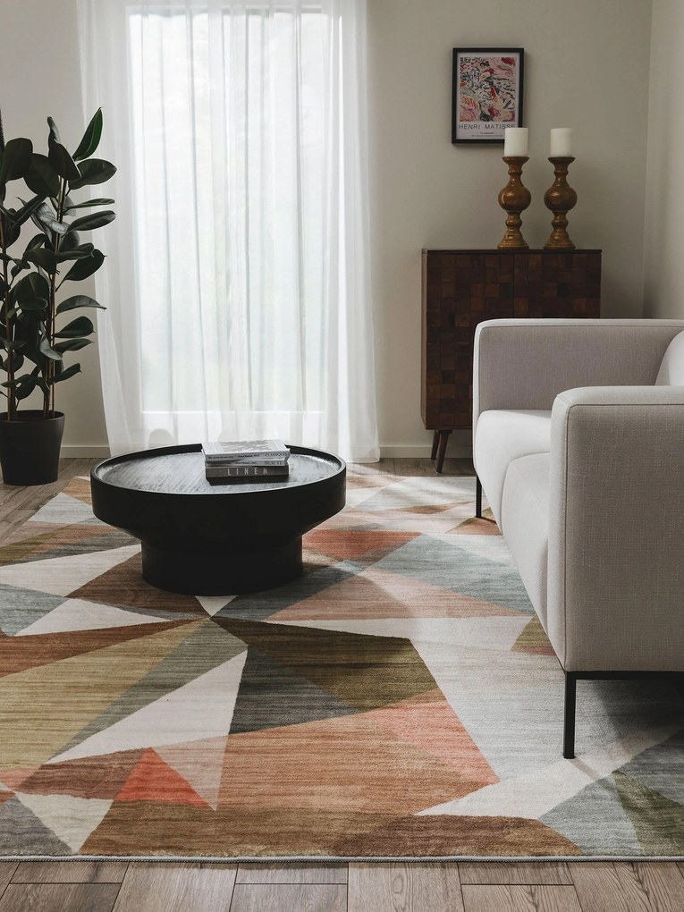 benuta Pop Tappeto Mara Multicolor 120x170 cm - Tappeto design moderno soggiorno