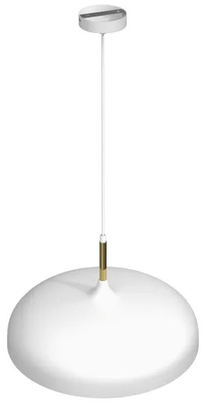 Brilagi - Lampadario a sospensione con filo ABRAHAM 1xE27/60W/230V diametro 45 cm bianco