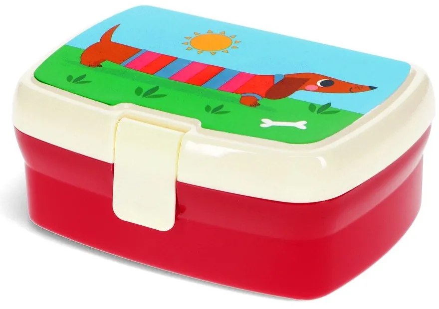 Porta merenda per bambini Sausage Dog - Rex London