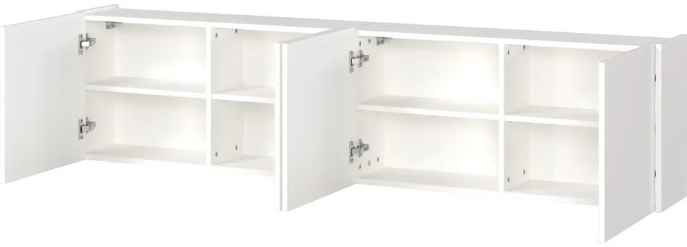Mobile TV bianco 183x45 cm Piana - Germania