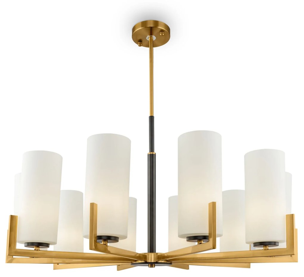 Maytoni | Fortano Lampadario moderni Modern Nero, Ottone