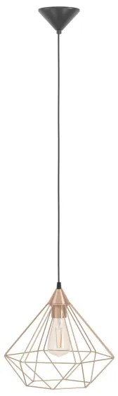 Eglo 94194 - Lampadario TARBES 1xE27/60W/230V