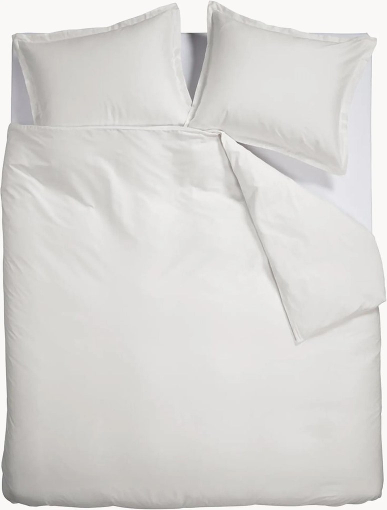 Set di biancheria da letto in raso di cotone Ambiante Uni