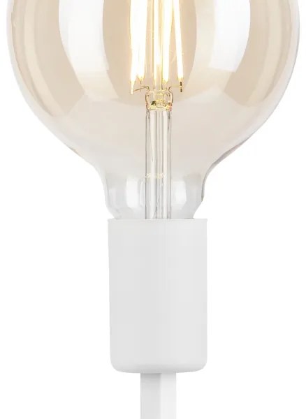 Lampada da tavolo ASTRID 1xE27/60W/230V bianco
