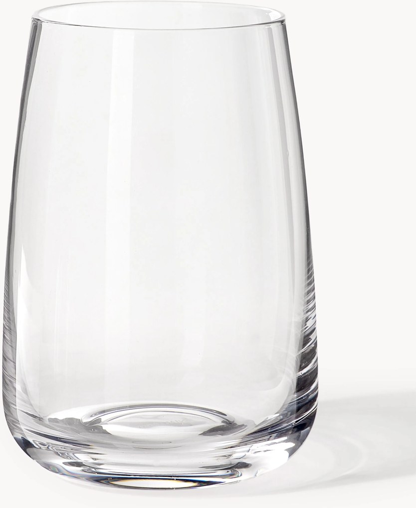 Set di 4 bicchieri da long drink in vetro soffiato Ellery