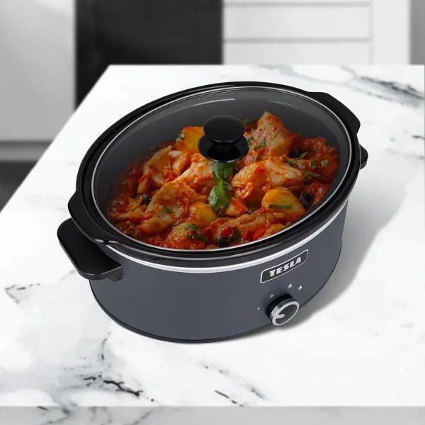 TESLA Electronics SlowCook - Pentola a fuoco lento 6,5 l 270W/230V
