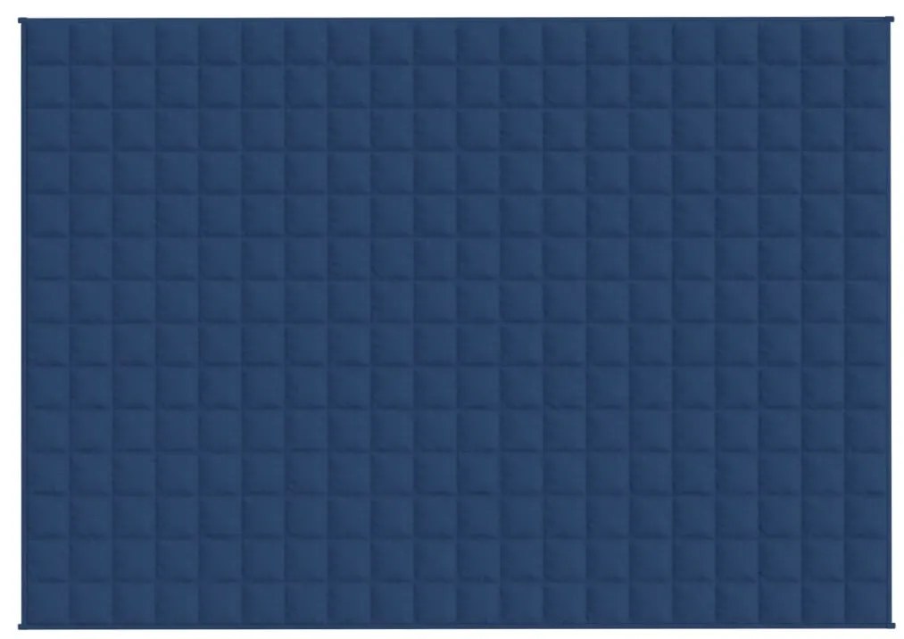 Coperta Ponderata Blu 140x200 cm 10 kg Tessuto