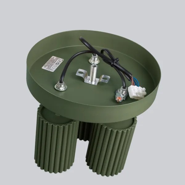 Brilagi - Faretto LED CRESTO 3xGU10/10W/230V verde