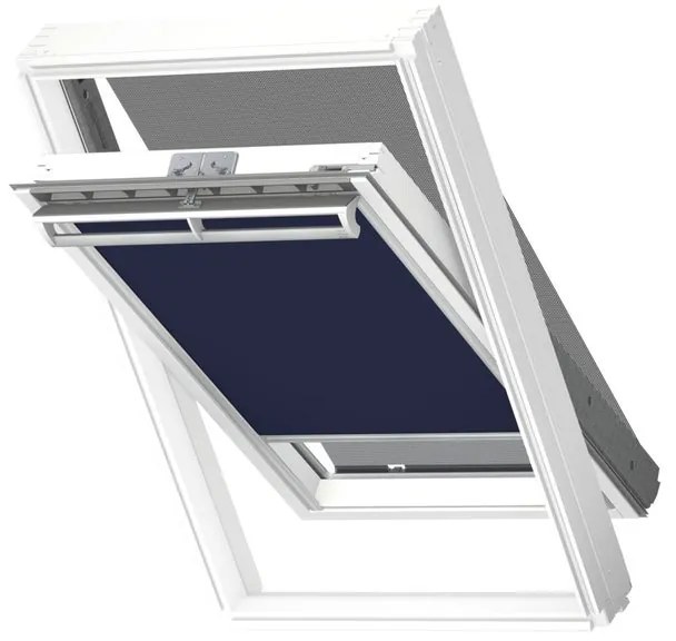 Tenda combinata per finestra da tetto oscurante e anticalore VELUX DOP CK02 1100S L 55 x H 78 cm blu