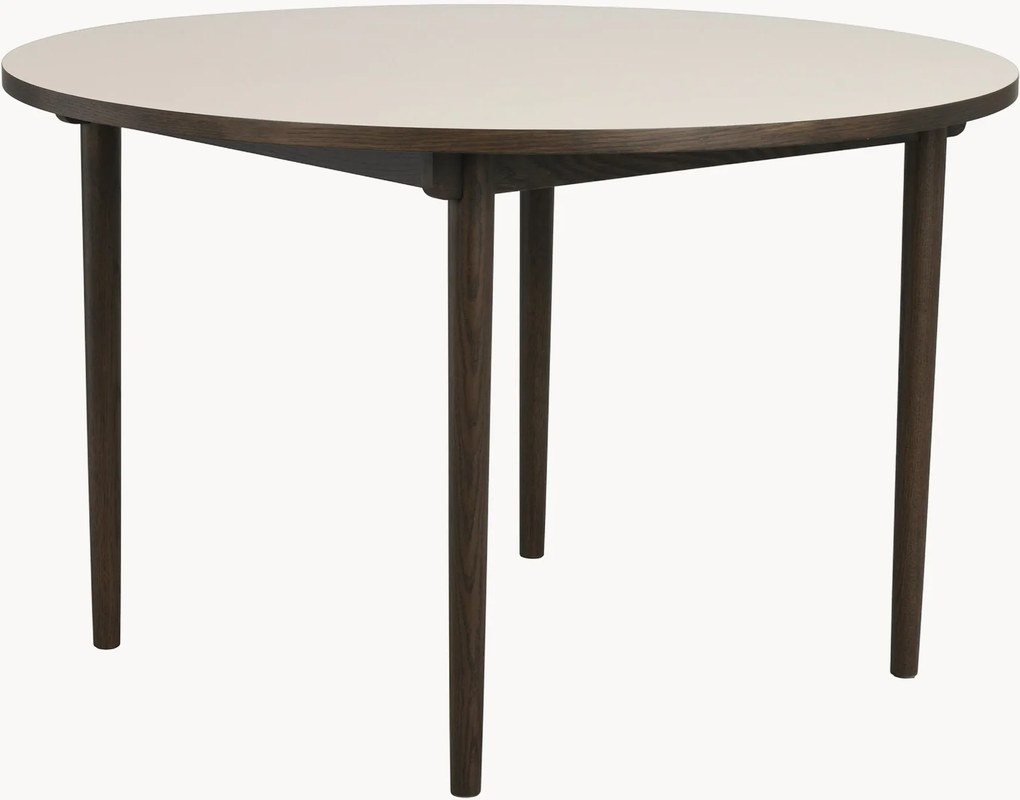 Tavolo rotondo in legno di quercia Fairmount Ø120 cm
