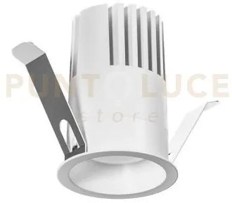 Gfa1412n- faretto led ad incasso colore bianco 4000k 1370lm 12w d.5...
