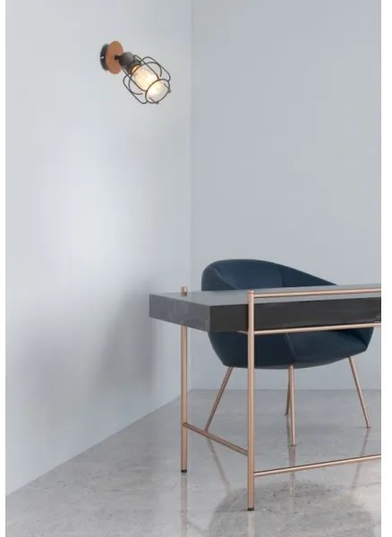 Globo 54037-1 - Faretto da muro WILLA 1xE27/60W/230V