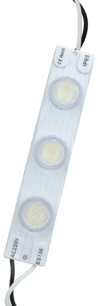 Moduli Led Ip65 Moduli Led SMD 220V 3W 3 Led IP65 catena 20pz per insegne pubblicitarie ...