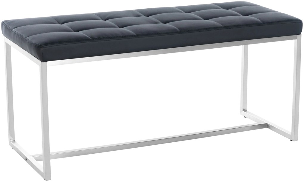 Panchina Barci İn Ecopelle Elegante E Confortevole / Schwarz