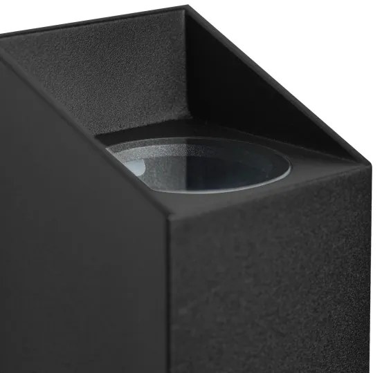 Nordlux - Applique da esterno NICO 2xGU10/35W/230V IP54 nero