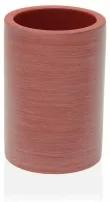 Portaspazzolini da Denti Versa TERRAIN Rosa Resina (8,2 x 9,3 x 8,2 cm)