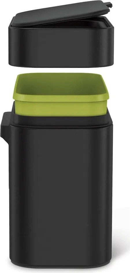 Contenitore per rifiuti compostabili nero opaco 4 l - simplehuman