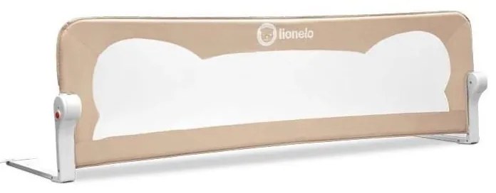 Lionelo - Barriera di sicurezza per letti EVA beige