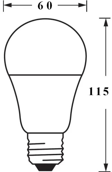 Lampadina LED RGBW dimmerabile SMART+ E27/9W/230V 2700K-6500K Wi-Fi - Ledvance