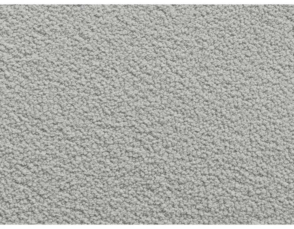 Divano angolare grigio chiaro (con penisola a sinistra/con chaise lounge) con rivestimento in bouclé Leonore – Bobochic Paris