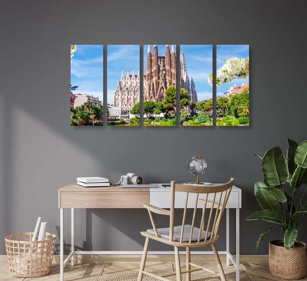 Quadri 5 pezzi – Cattedrale di Barcellona