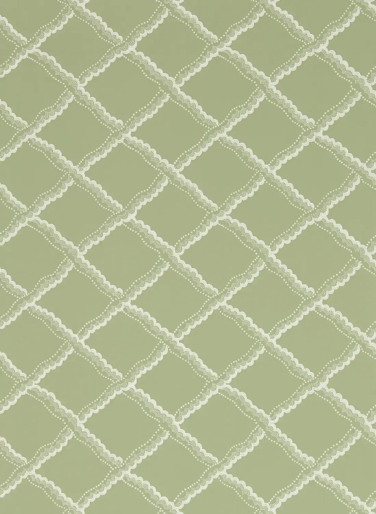 Sanderson Carta da parati Rye - Shed Green