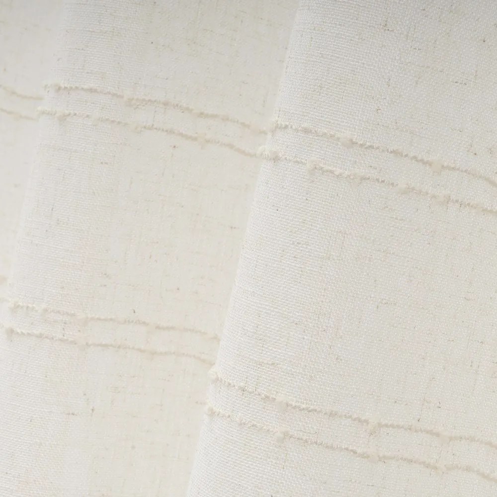 Tenda beige in misto lino 140x260 cm Nodes – Casa Selección