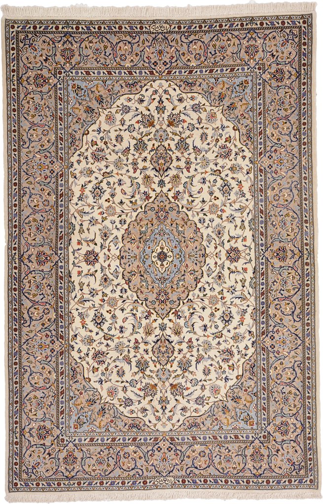 Kashan Tappeto persiano 150x230 (Iran) Annodato A Mano