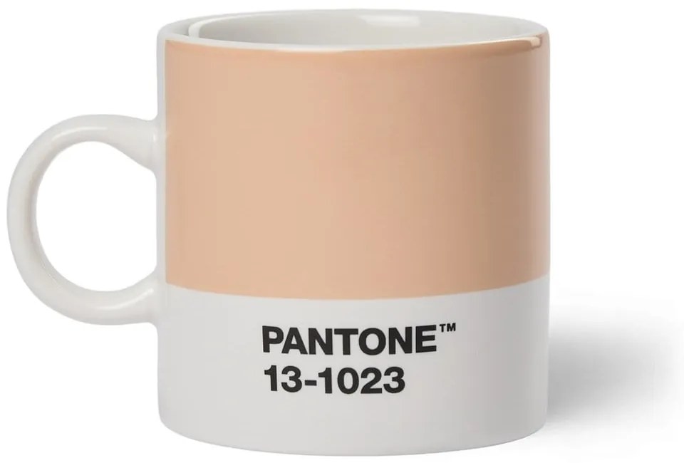 Tazza da espresso in ceramica arancione 120 ml Peach Fuzz 13-1023 - Pantone